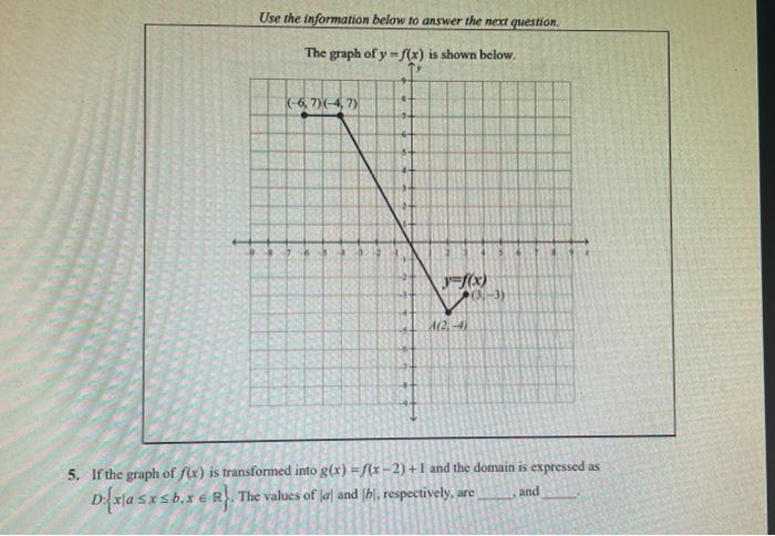 Solved Use the information below to answer the next question | Chegg.com