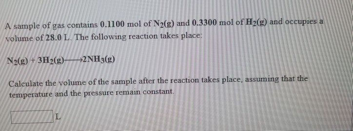 Solved A sample of oxygen gas occupies a volume of 7.56 L at | Chegg.com