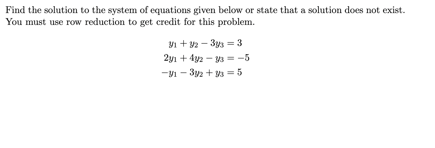 Nvec Solved by an EXPERT Mvec(v)+Nvec(w)?Find the solution to the system of ...