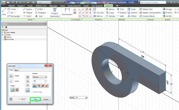 parametric modeling with autodesk inventor 2022