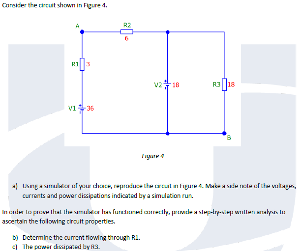 Solved Consider the circuit shown in Figure 4. | Chegg.com