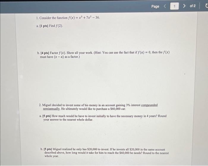 Solved Question 1 and 2 parts A and B of both with showed | Chegg.com
