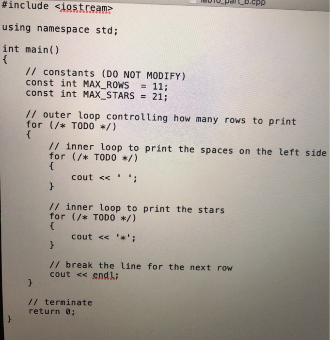 Solved #include .cpp using namespace std; int main() // | Chegg.com
