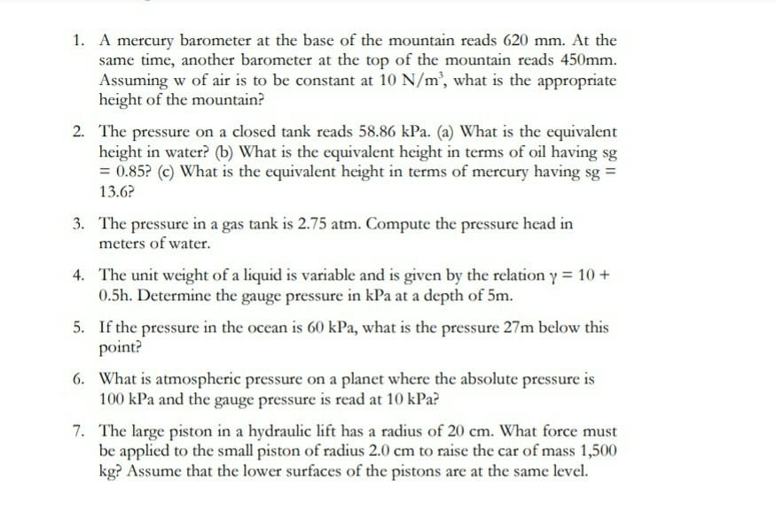 solved-1-a-mercury-barometer-at-the-base-of-the-mountain-chegg