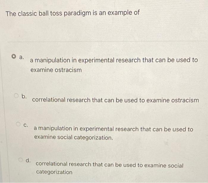 solved-the-classic-ball-toss-paradigm-is-an-example-of-o-a-chegg