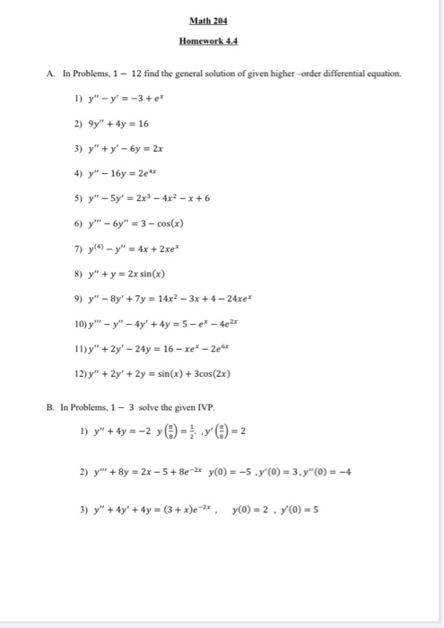 Solved 1 Determine The Largest Interval On Which There Chegg Com