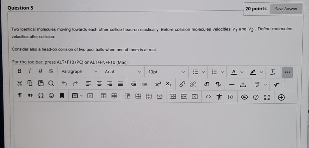 Solved Question 5 20 points Save Answer Two identical | Chegg.com