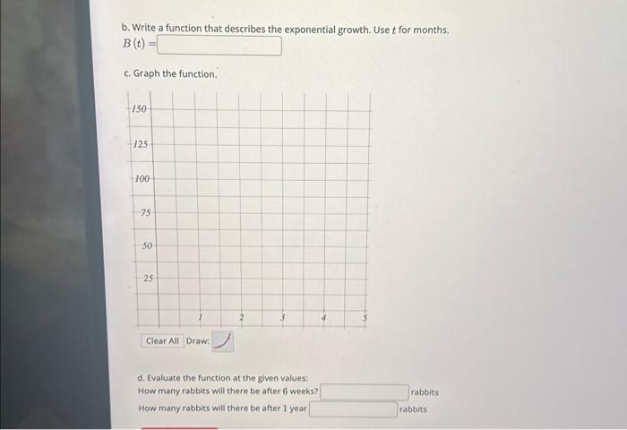 Solved A colony of rabbits started with a population of 25 | Chegg.com