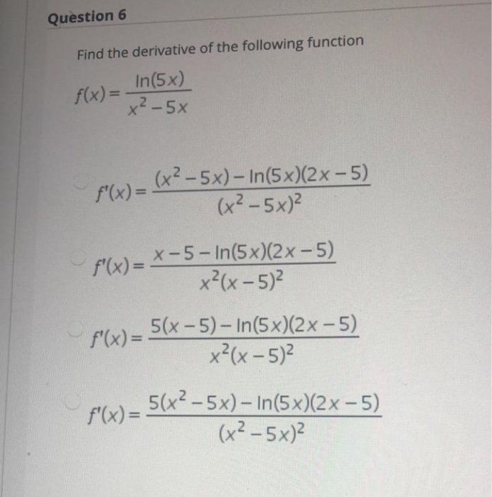 find the derivative of f(x) = sin(x 2)