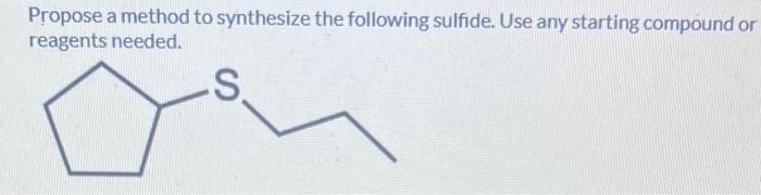 Solved Provide a name for the following compound: HS S | Chegg.com