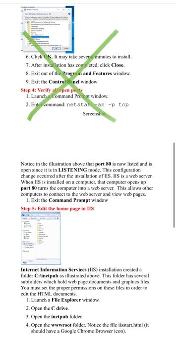 6. Click \( \mathrm{OK} \). It may take several minutes to install.
7. After installation has conipleted, click Close.
8. Exi