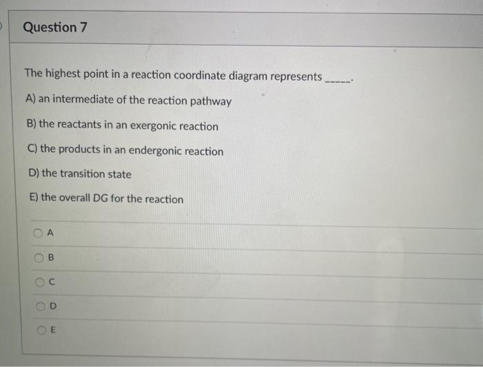 Solved Question 3 The rate of a reaction depends on A) the | Chegg.com