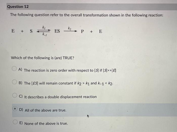 Solved The Following Question Refer To The Overall | Chegg.com