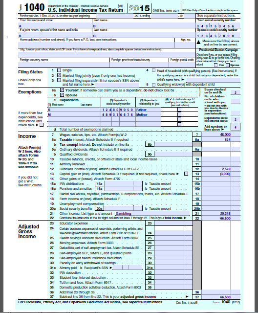 Chapter 3 Solutions | Income Tax Fundamentals 2016 (with H&r Block ...