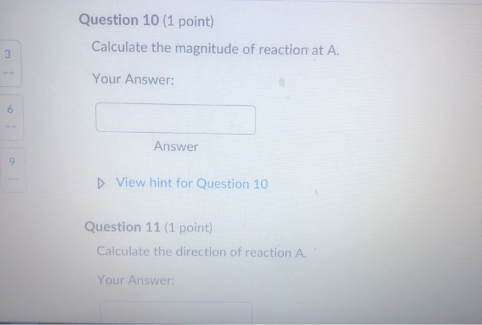 Solved Problem 2 Determine The Reactions At A And B For The | Chegg.com