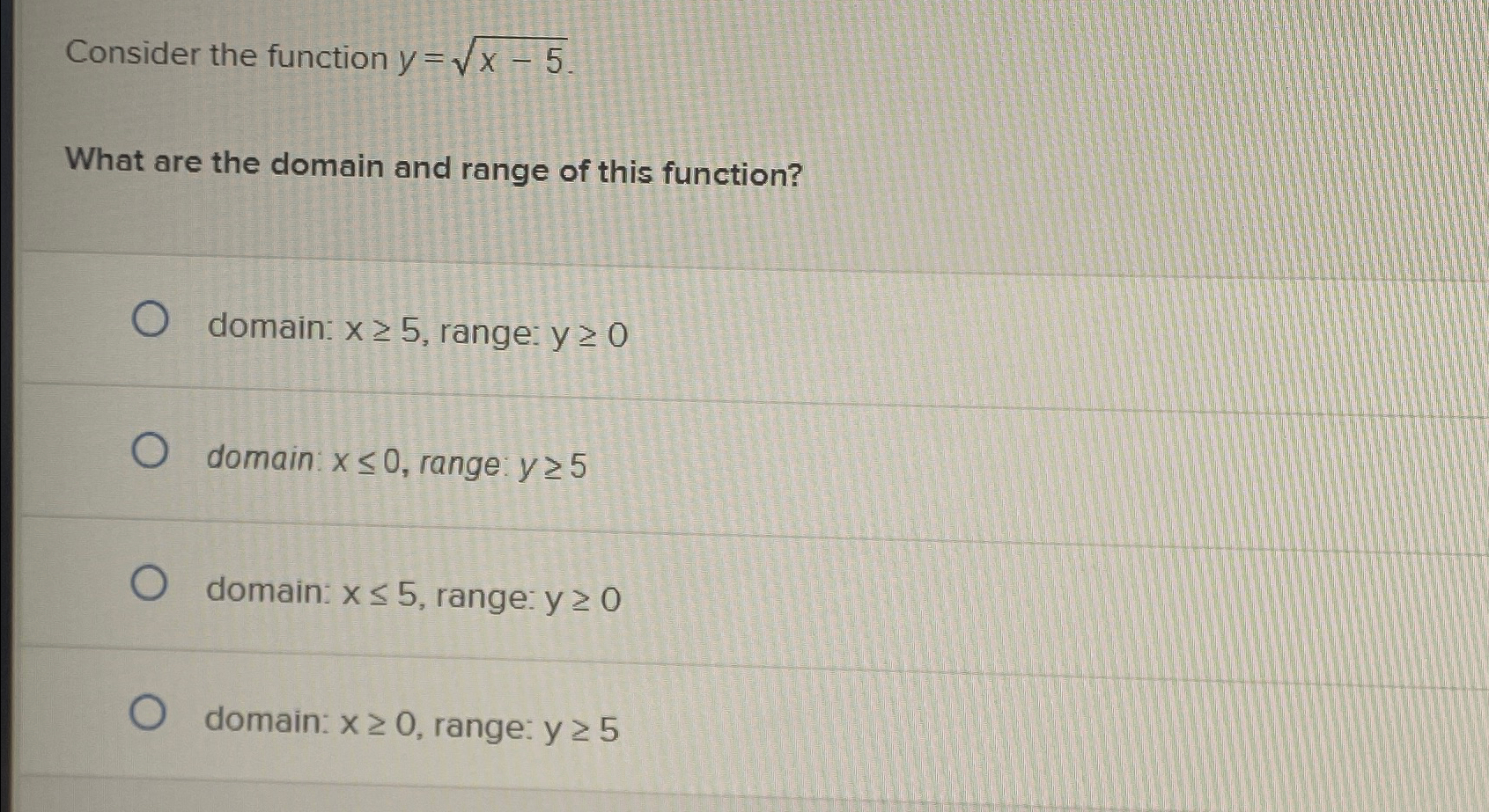 what is the domain of a function x or y