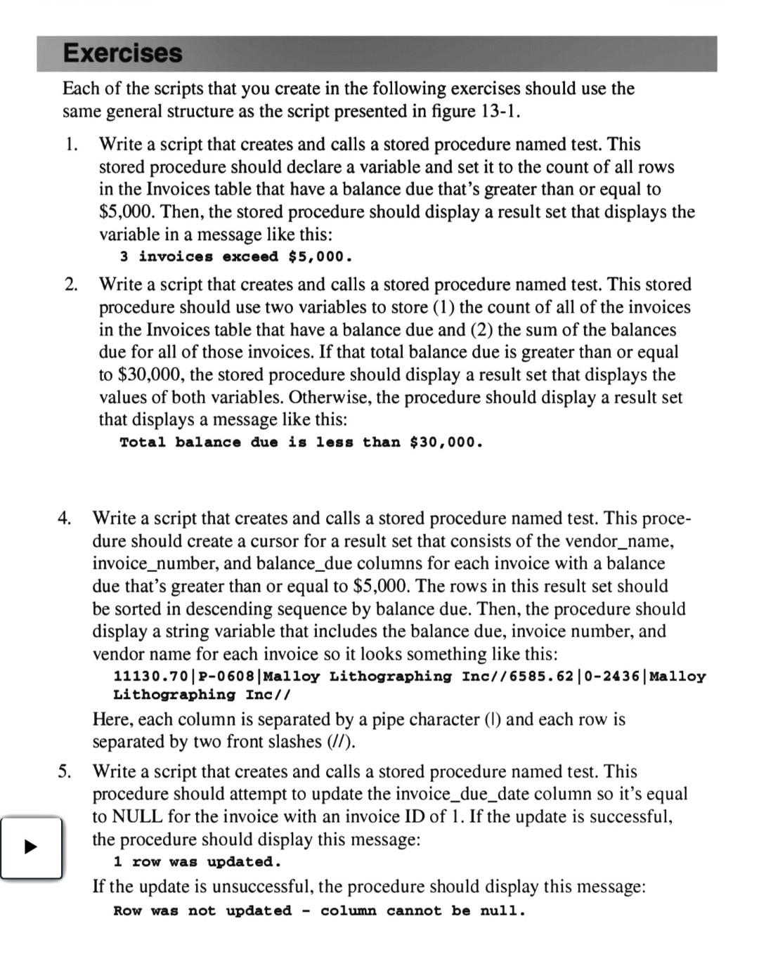 Solved Complete the following exercises. - Use different | Chegg.com