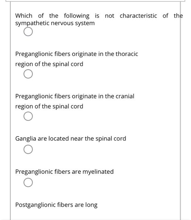 [Solved] Which of the following is not characteristic of t