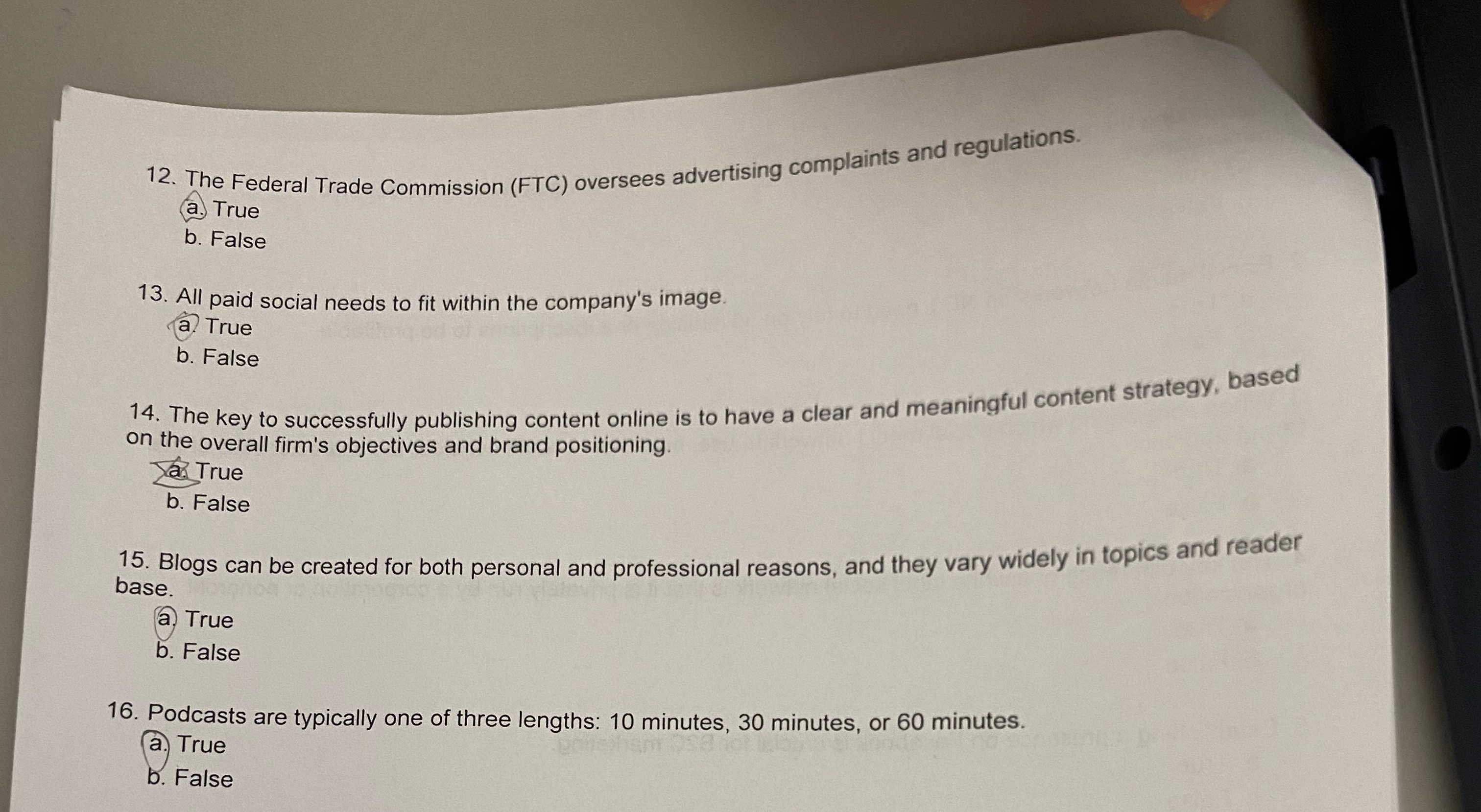 Solved The Federal Trade Commission (FTC) ﻿oversees | Chegg.com