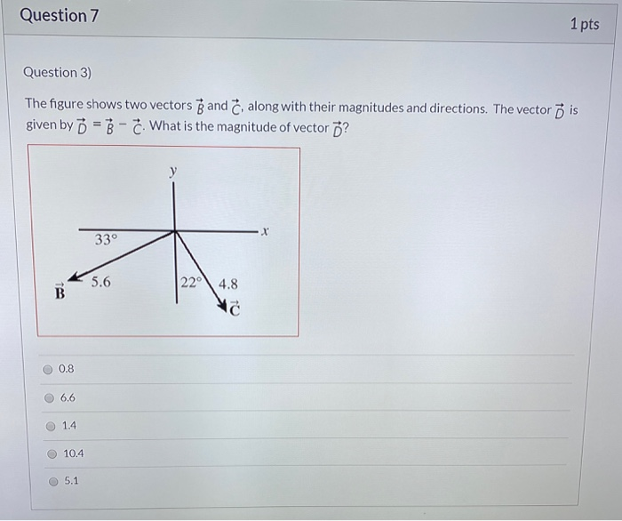 Solved Question 7 1 Pts Question 3 The Figure Shows Two 3298