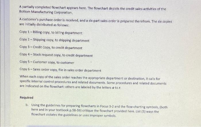 Solved A partially completed flowchart appears here. The | Chegg.com