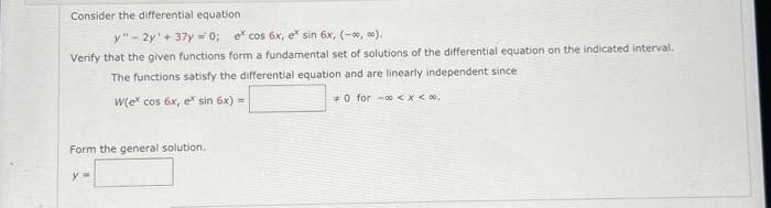 Solved Please help with both!! Consider the differential | Chegg.com