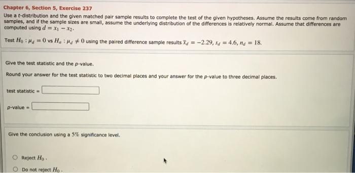 Solved Chapter 6, Section 5, Exercise 237 Use A | Chegg.com