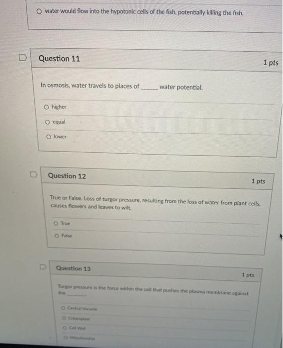 Solved 1 pts Question 18 True or False. Diffusion is a | Chegg.com