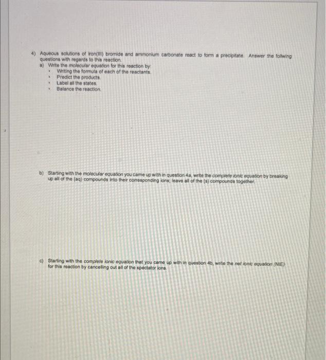 Solved - Part A: Solubility Rules for lonic Compounds Use | Chegg.com