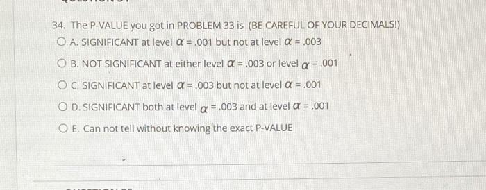 Solved PROBLEMS 30, 31, 32, 33, 34, 35, 36 BELOW USE THE | Chegg.com