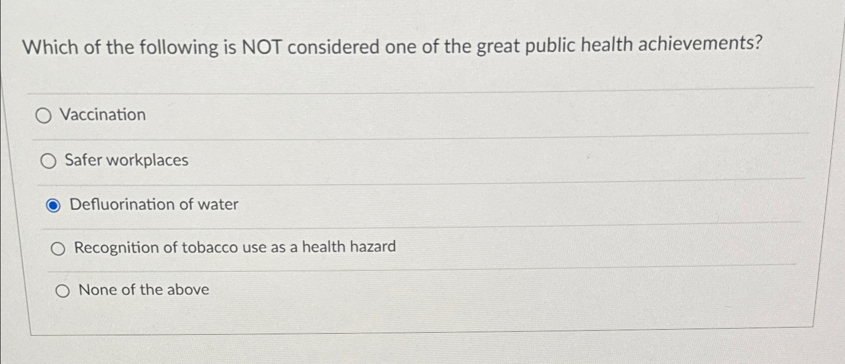 Solved Which of the following is NOT considered one of the | Chegg.com