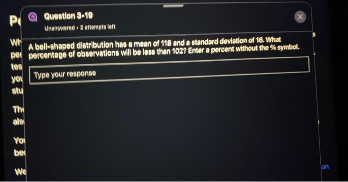 Solved (a) Question 3-10 Unanswered - 2 Attempts Left | Chegg.com