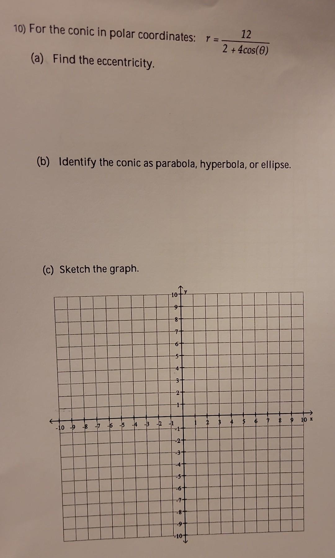 Solved 10 For The Conic In Polar Coordinates R 2 4cos 12 Chegg solved-10-for-the-conic-in-polar-coordinates-r-2-4cos-12-chegg