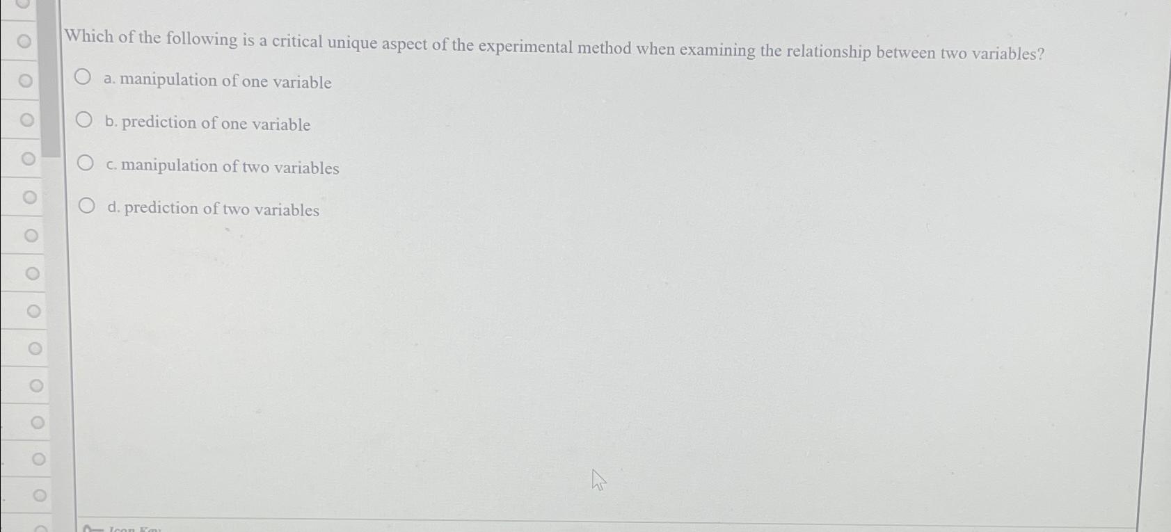Solved Which of the following is a critical unique aspect of | Chegg.com