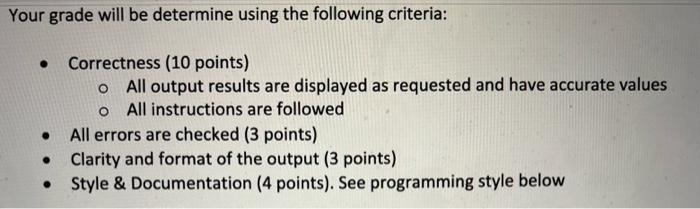Solved Objectives: Variable declaration, simple arithmetic | Chegg.com