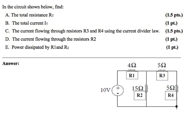 Solved Questions set 3 (6 marks); refer to the circuit | Chegg.com