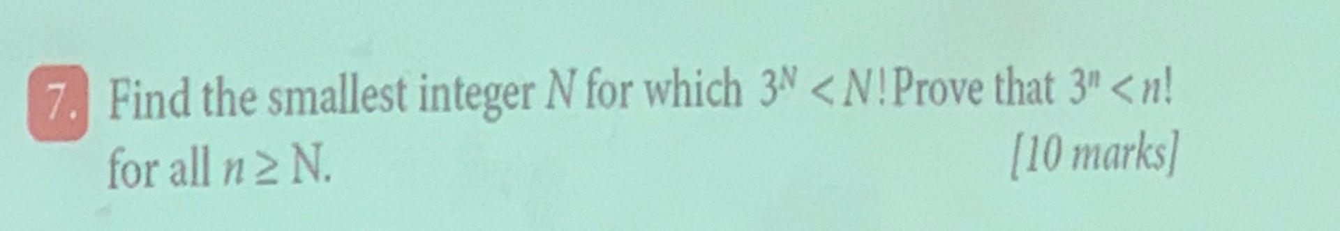 solved-find-the-smallest-integer-n-for-which-3n-chegg