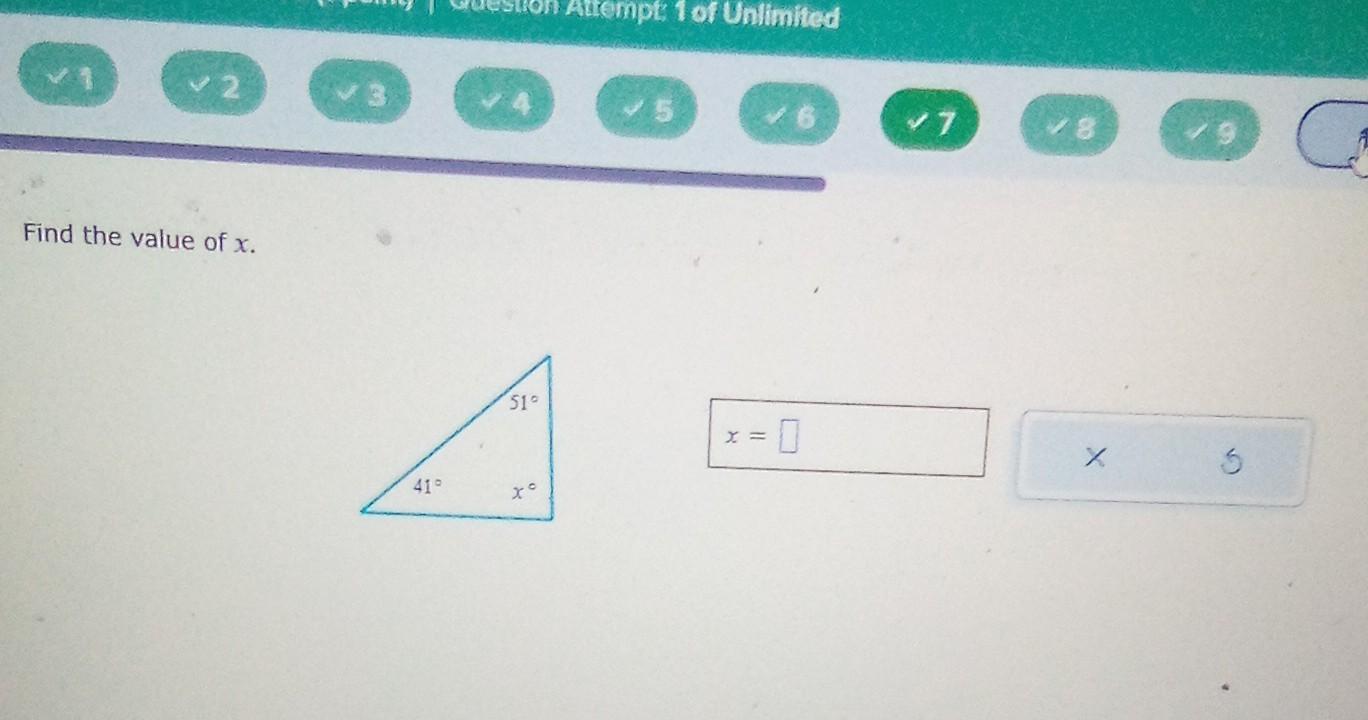 Solved Find The Value Of X Chegg Solved Find The Value Of X Chegg