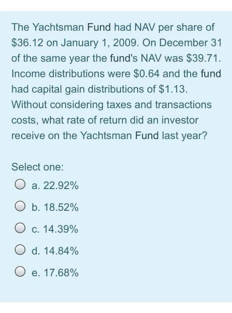 yachtsman fund