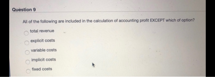 Solved on 10 of 15 Question 10 1 points Save Anse A firm | Chegg.com
