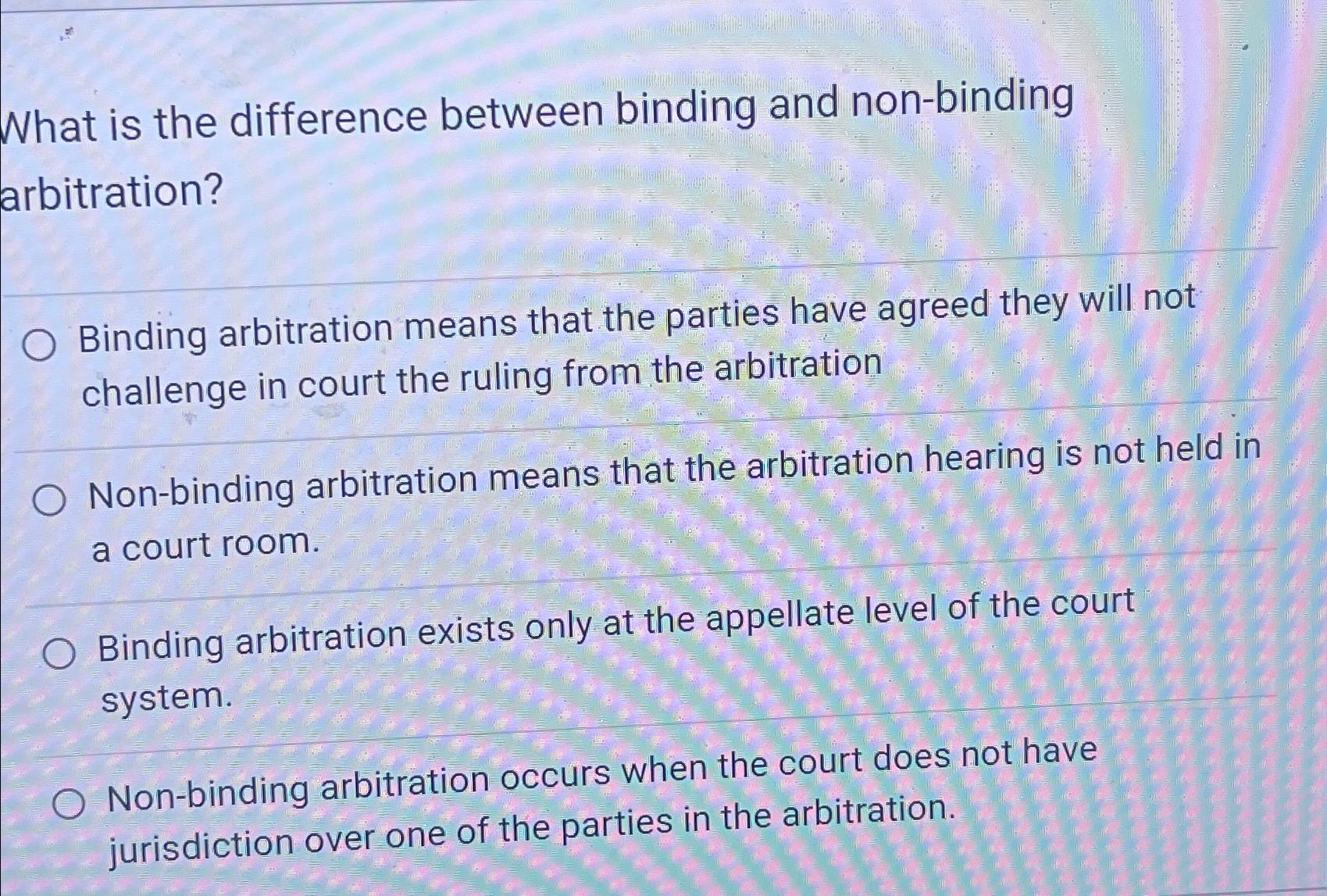 Solved what is the difference between binding and chegg