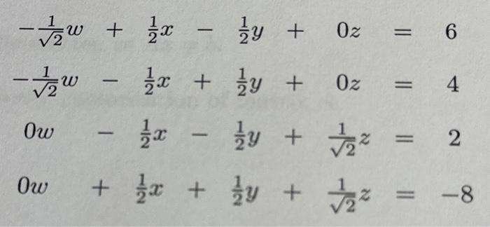 Solved Solve for the unknowns x and y in the following | Chegg.com