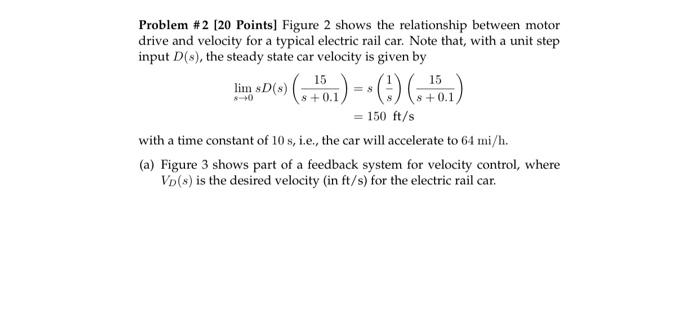Solved Problem #2 [20 Points) Figure 2 shows the | Chegg.com