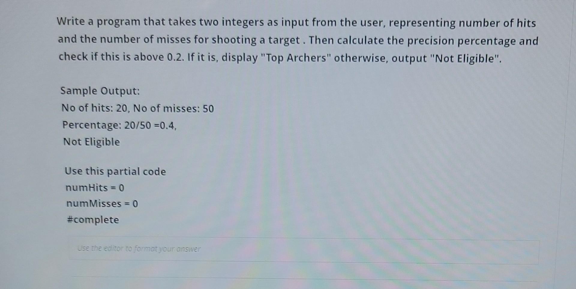 Solved Write A Program That Takes Two Integers As Input From Chegg Solved Write A Program That Takes Two Integers As Input From Chegg