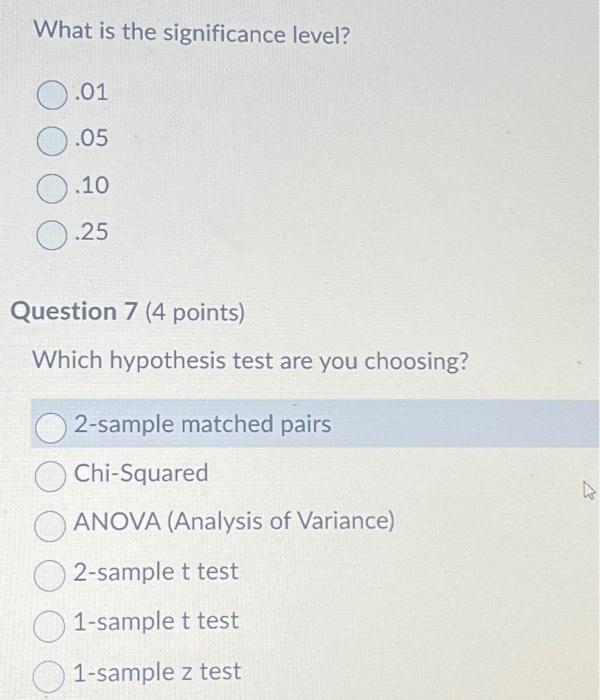 7 step hypothesis test