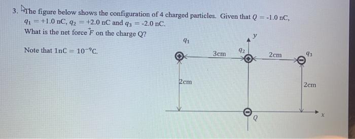 Solved 3. The figure below shows the configuration of 4 | Chegg.com