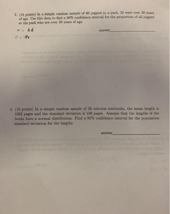 Solved Neatly show your work. For each problem clearly show | Chegg.com