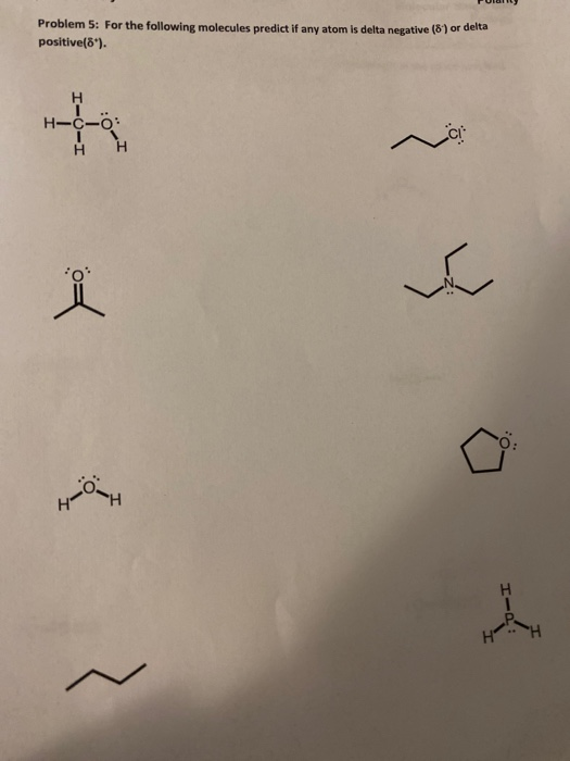 Solved Problem 1: What is the molecular geometry for each of | Chegg.com