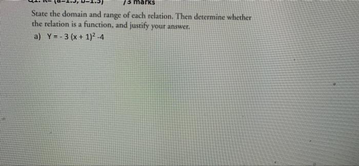 Solved basic wuestion USE GRADE 12 advamced functions | Chegg.com