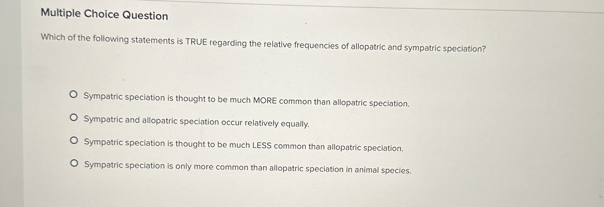 Solved Multiple Choice QuestionWhich of the following | Chegg.com